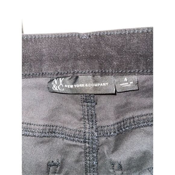 New York and Company Black dress pants size 4 Velvet A7‎ - Picture 2 of 7